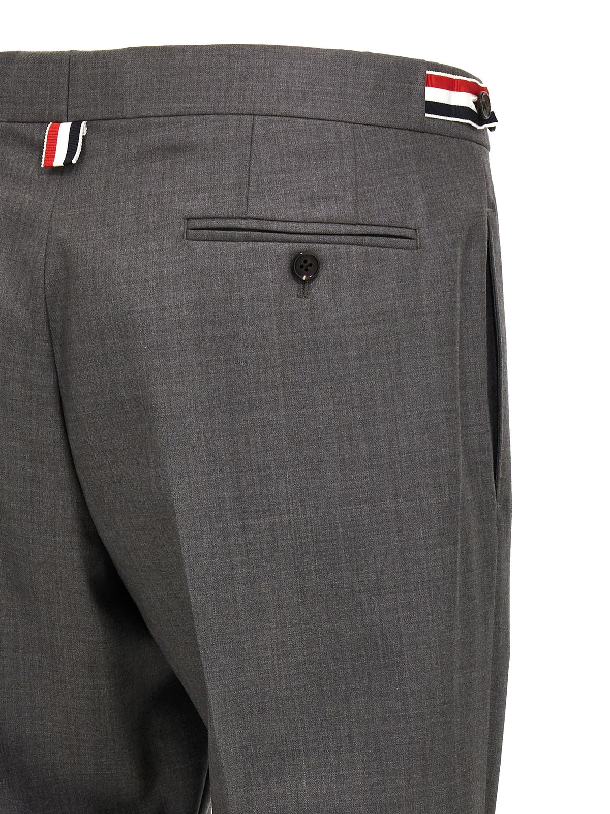 Thom Browne Rwb Trousers Grey