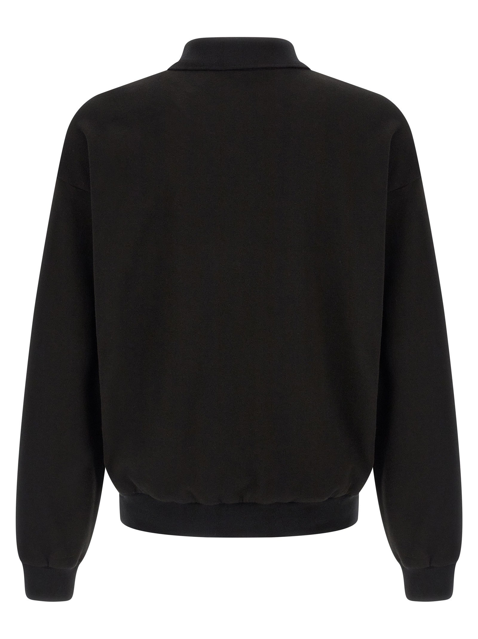 The Row Ry Top Polo Shirt Black