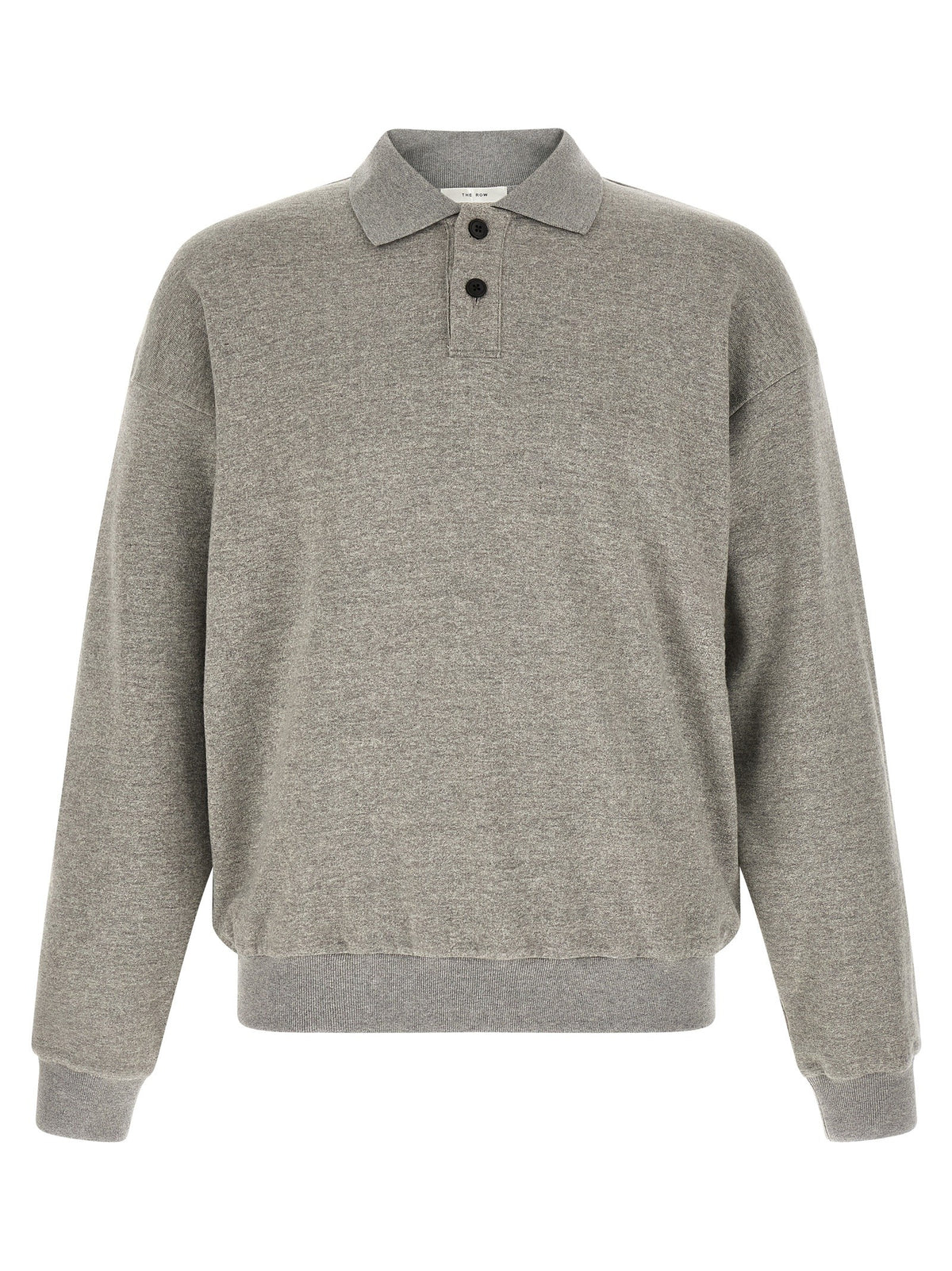 The Row Ry Top Polo Shirt Grey