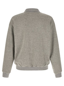 The Row Ry Top Polo Shirt Grey