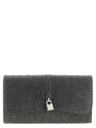 Stella McCartney Ryder Chain Wallet Black