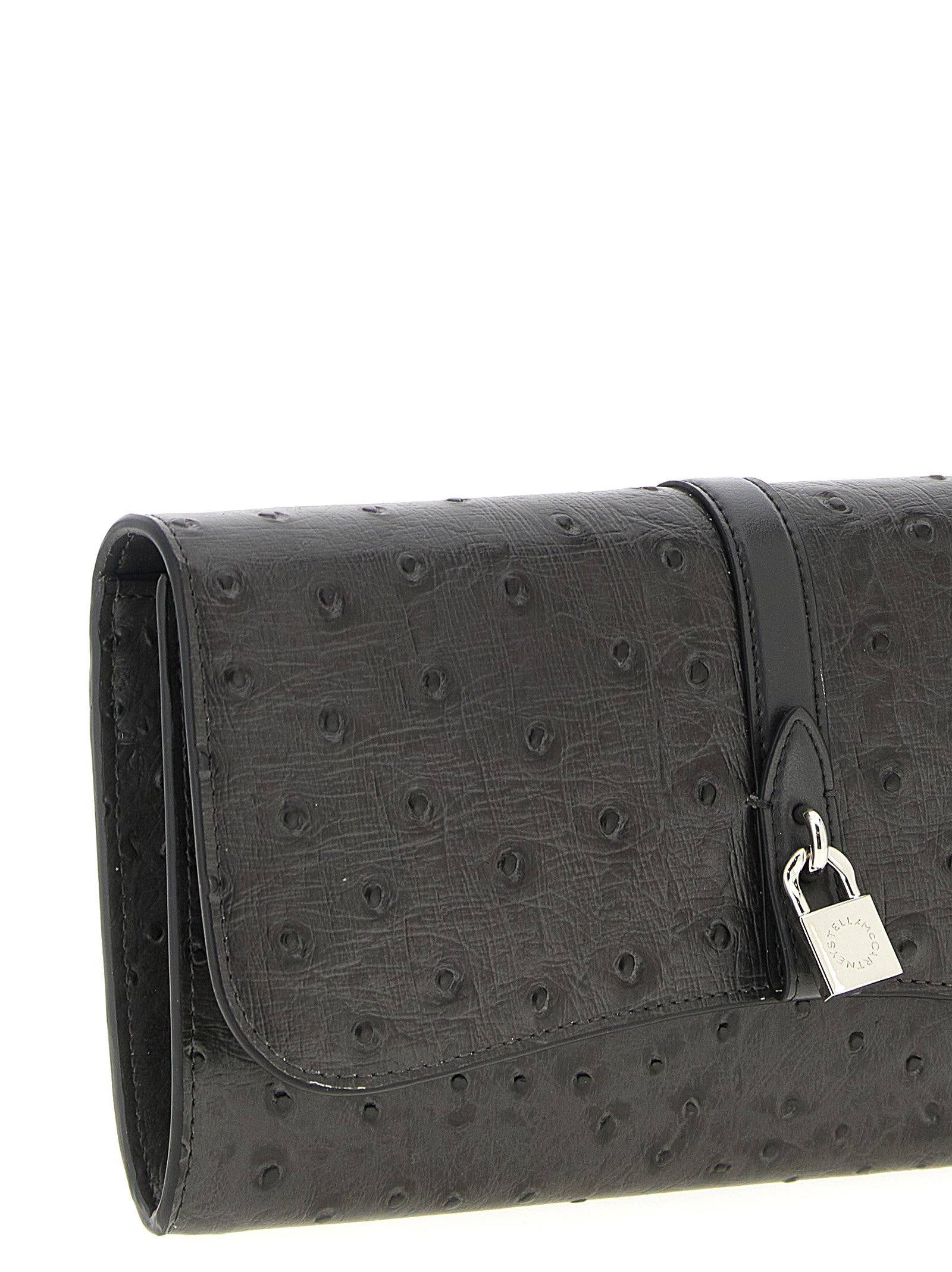 Stella McCartney Ryder Chain Wallet Black