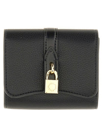 Stella McCartney Women's Ryder Tri Fold Wallet Black