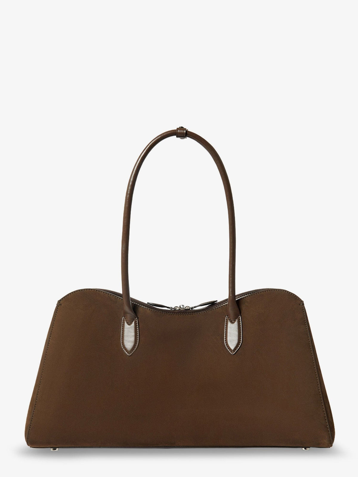Stella McCartney Women's Ryder Vegan Suede Handbag Brown, view 2