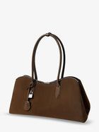 Stella McCartney Women's Ryder Vegan Suede Handbag Brown, view 3