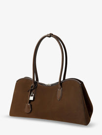 Stella McCartney Women's Ryder Vegan Suede Handbag Brown