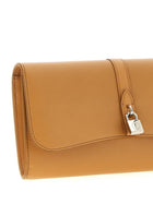Stella McCartney Ryder Wallet on Chain Beige, view 3