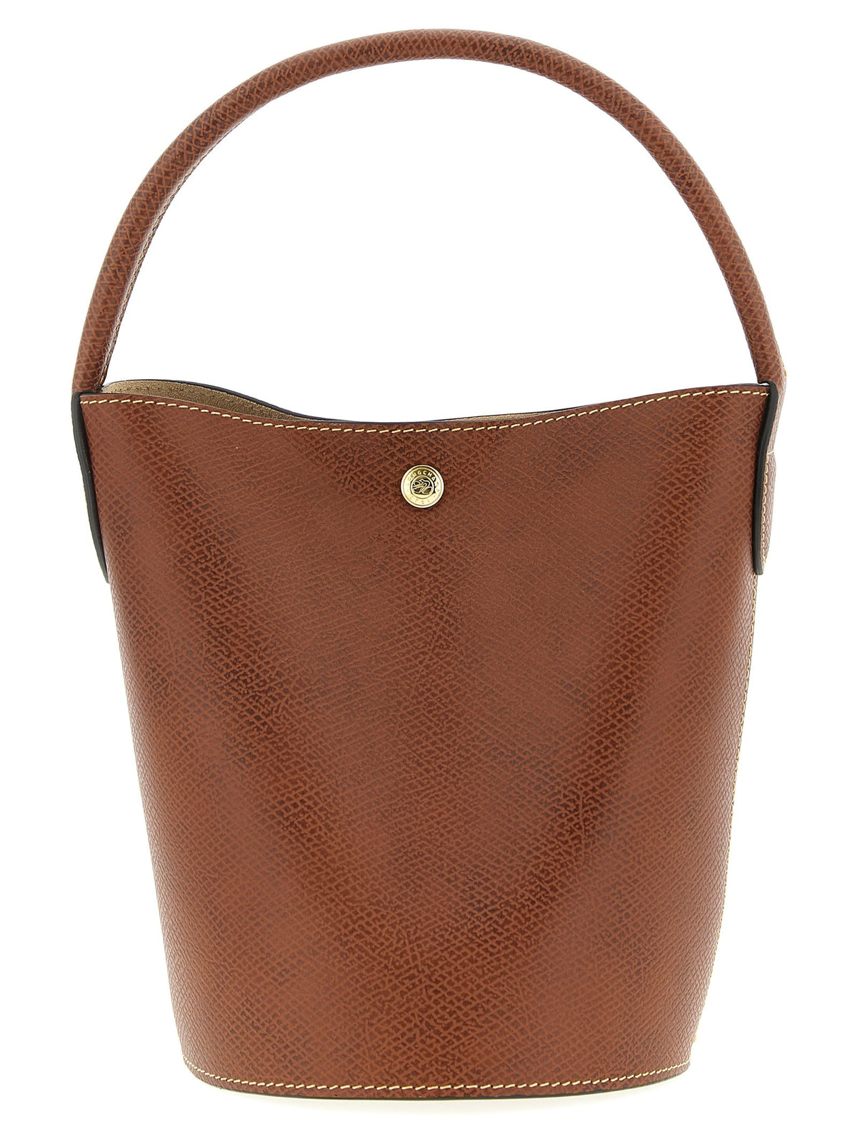 Longchamp Épure Bucket Bag Brown