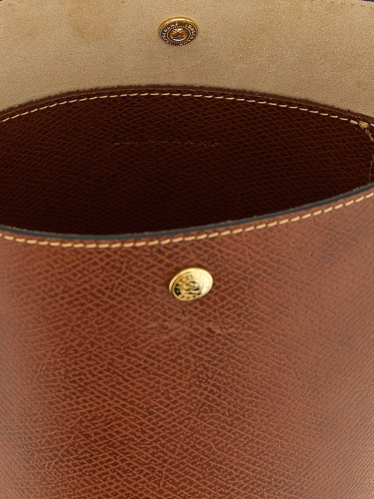 Longchamp Épure Bucket Bag Brown, view 4