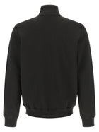 Diesel Ginn Zip Iod Sweatshirt Black, view 2