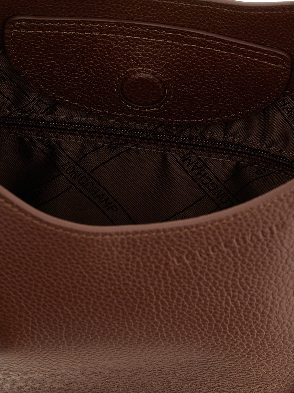 Longchamp Le Foulonné Crossbody Bag Brown