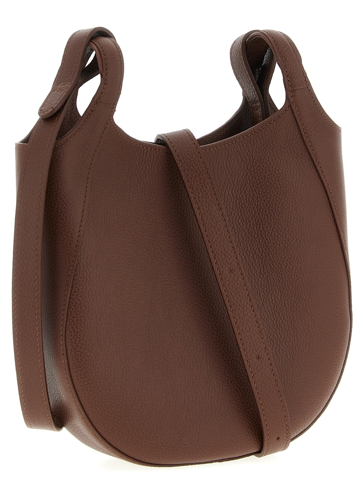Longchamp Le Foulonné Crossbody Bag Brown