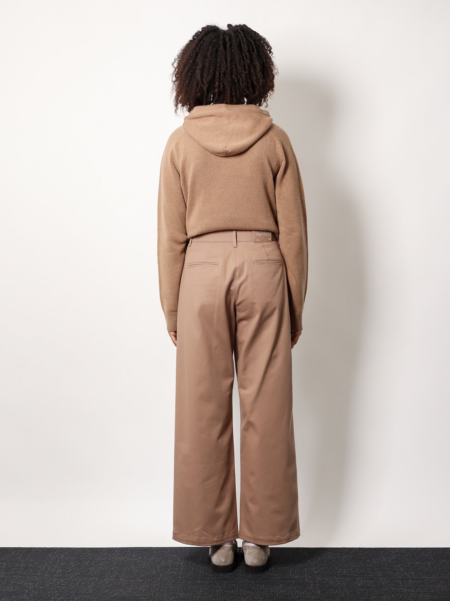 ’S MAX MARA - ’S Max Mara Marianna Distressed Fabric Trouser - Women’s Pants