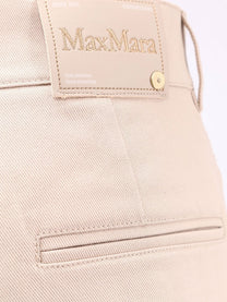 ’S MAX MARA - ’S Max Mara Marianna Distressed Fabric Trouser - Women’s Pants