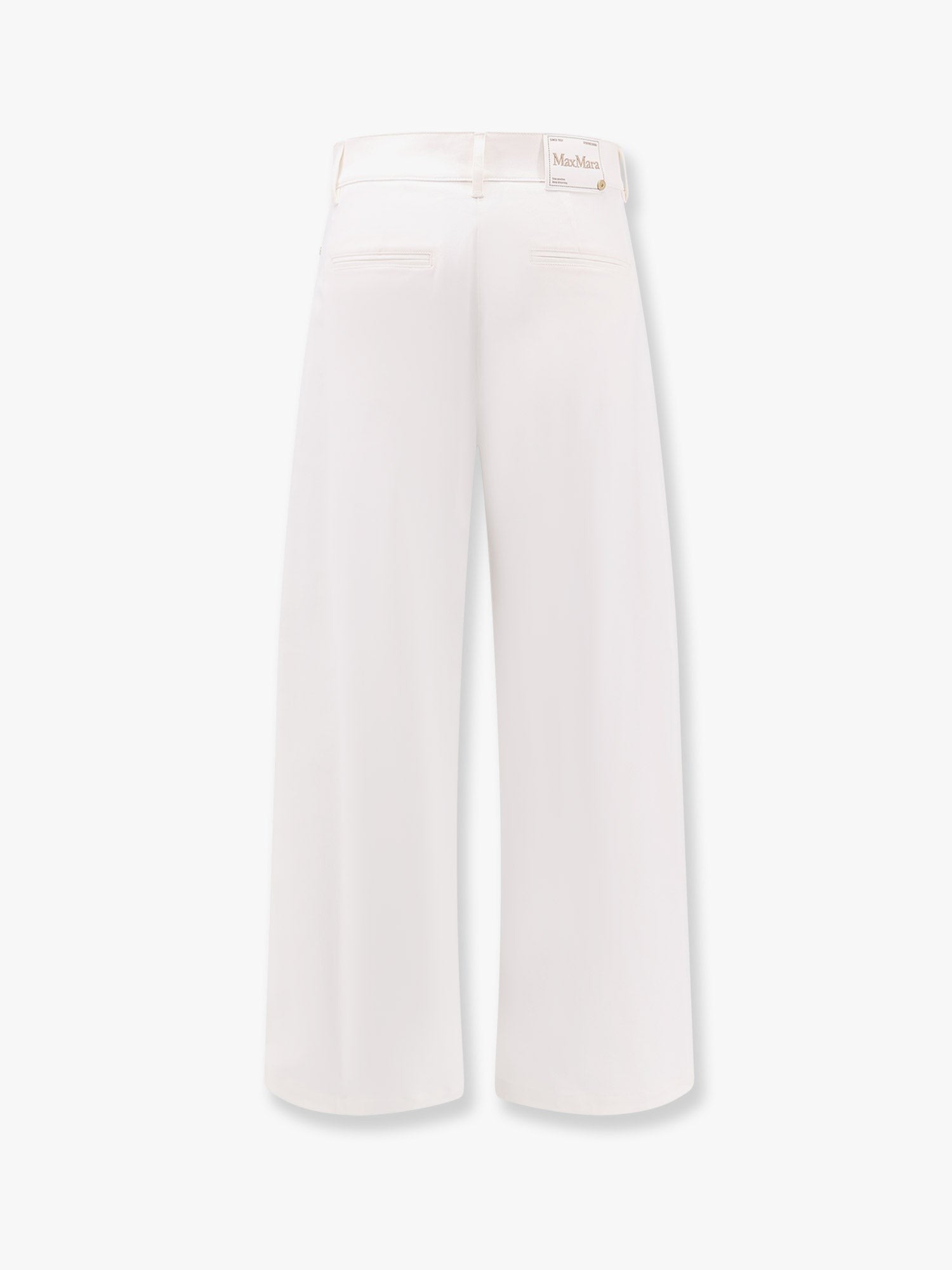 ’S MAX MARA - ’S Max Mara Marianna Distressed Fabric Trouser - Women’s Pants
