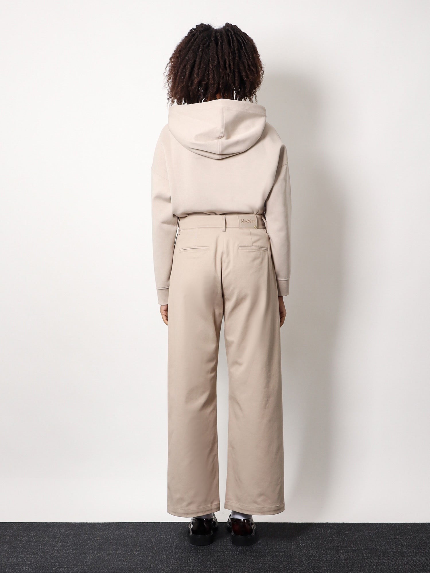 ’S MAX MARA - ’S Max Mara Marianna Distressed Fabric Trouser - Women’s Pants