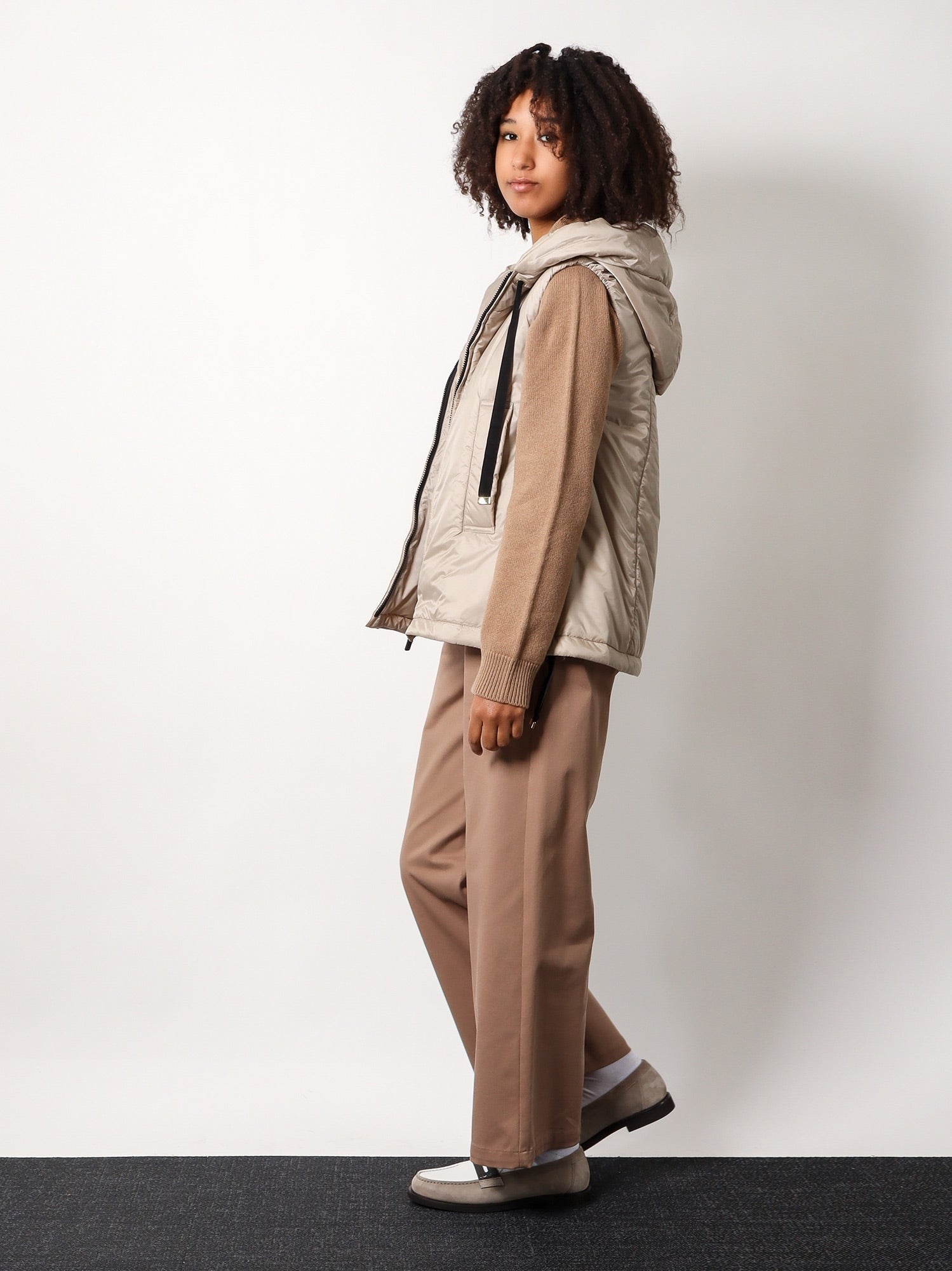 ’S MAX MARA - ’S Max Mara Marianna Distressed Fabric Trouser - Women’s Pants