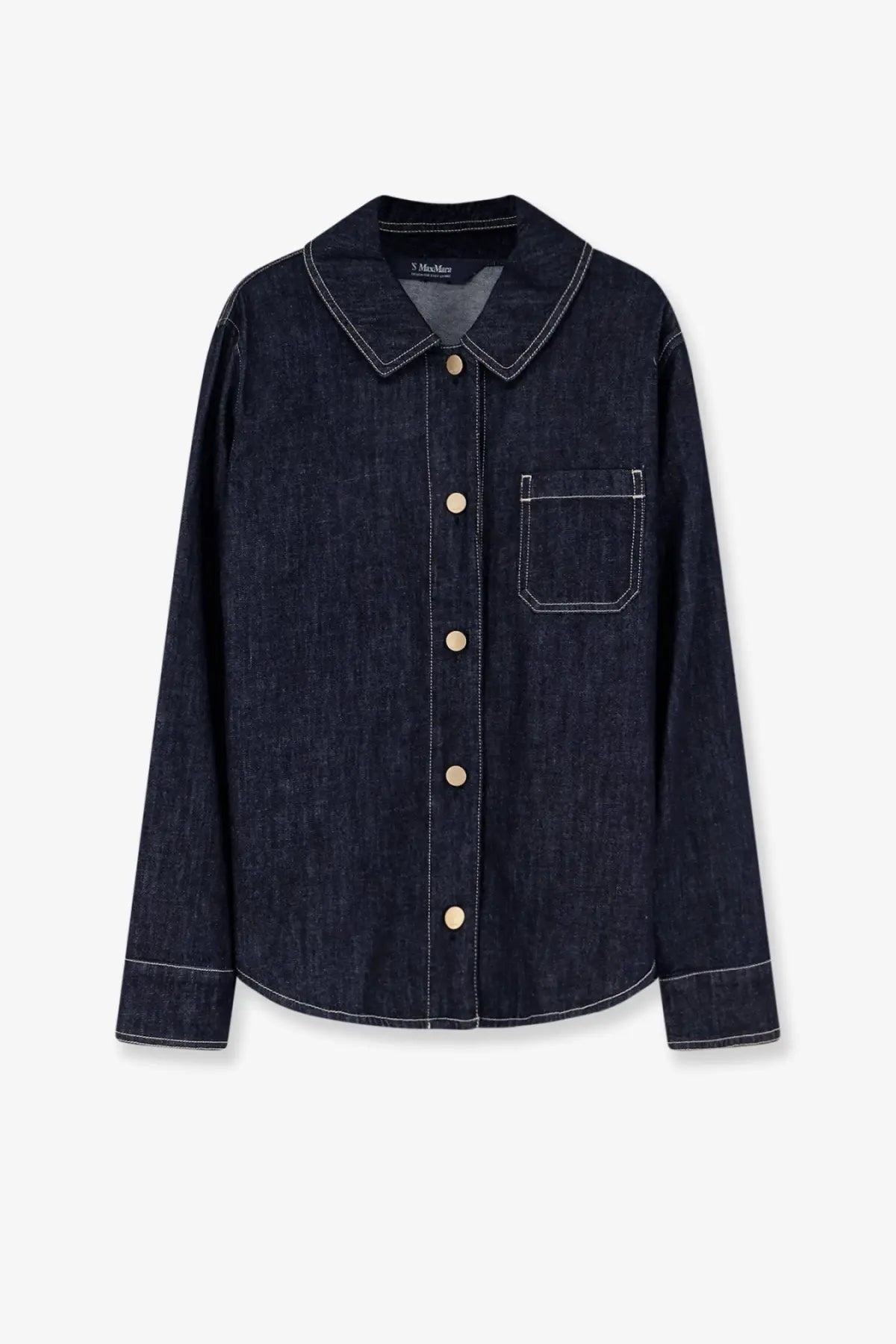S MAX MARA Women's Denim Shirt Blue
