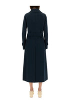 S MAX MARA Women's Double Breasted Coat Sem Blue, view 3