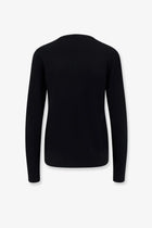 S MAX MARA Women's Idoneo Wool Sweater Black, view 2