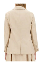 S MAX MARA Women's Laura Jacket Beige, view 3