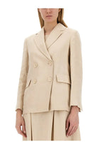 S MAX MARA Women's Laura Jacket Beige, view 4