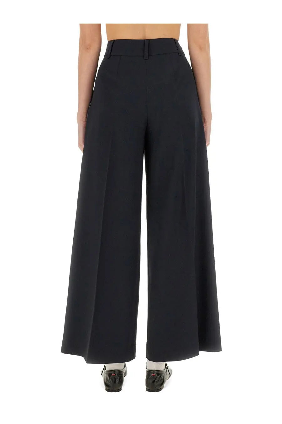 S MAX MARA Women's Pants Nichols Blue, view 3