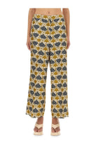 S MAX MARA Women's Silk Pants Timec Multicolor