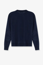 S MAX MARA Women's Smmfervore Linen Sweater Blue, view 2