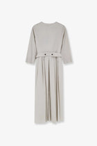 S MAX MARA Women's Smmgiorno Cotton Dress Ghiaccio, view 2