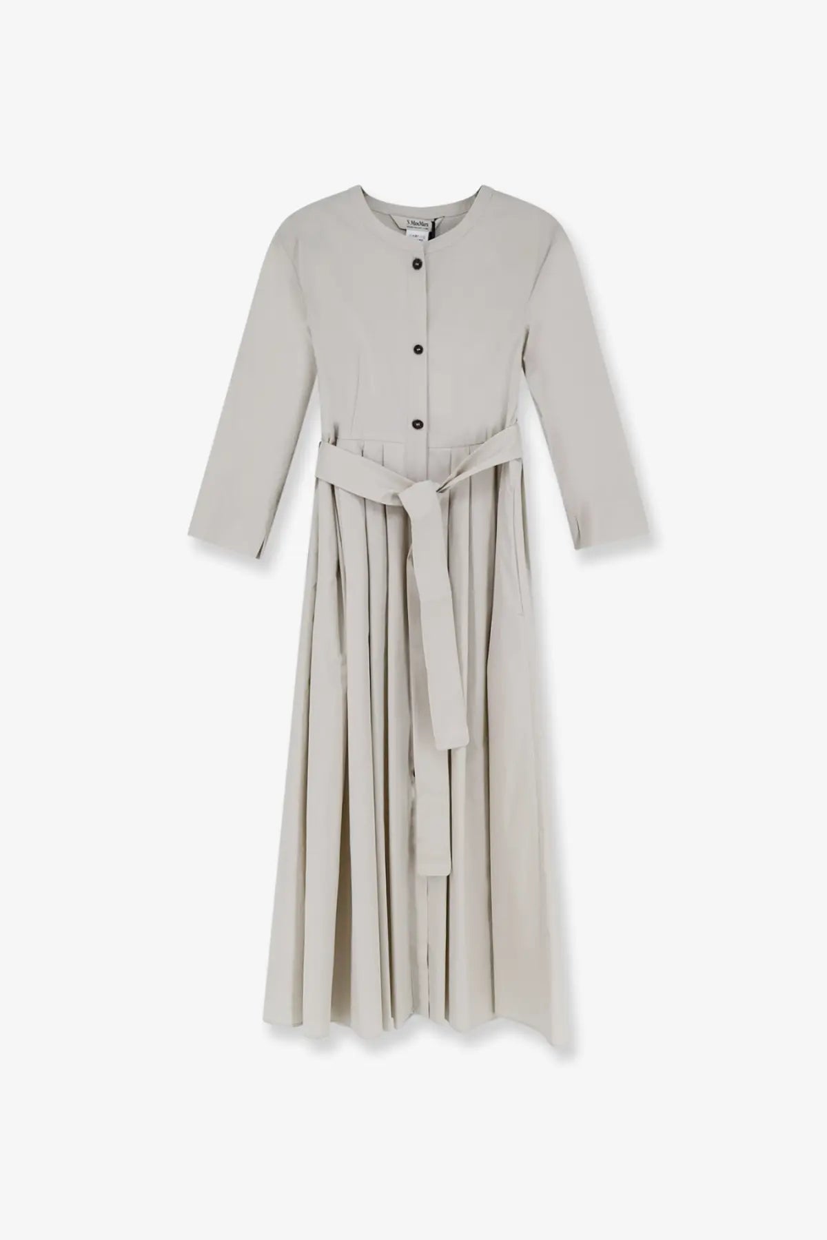 S MAX MARA Women's Smmgiorno Cotton Dress Ghiaccio