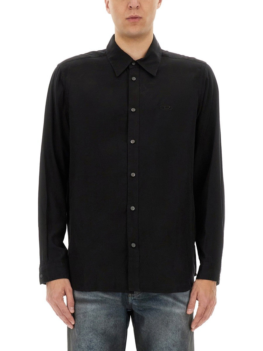 Diesel Men's Simply Shirt Black Diesel
