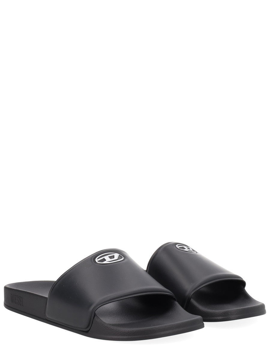 Diesel Women's SA Bloop Slipper Black