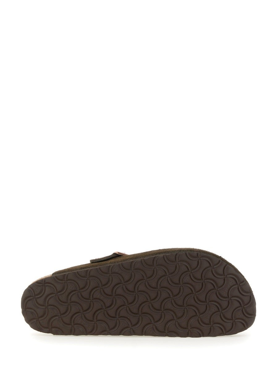 Birkenstock Unisex Sabot Boston Brown