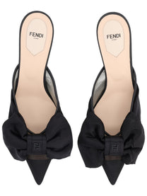 Fendi Women's Sabot Colibrì Black