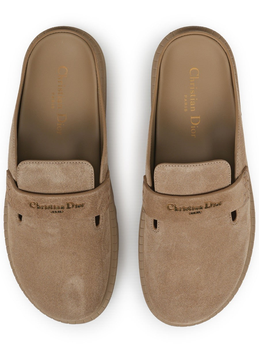 Dior Women's Sabot Dior Boy Beige