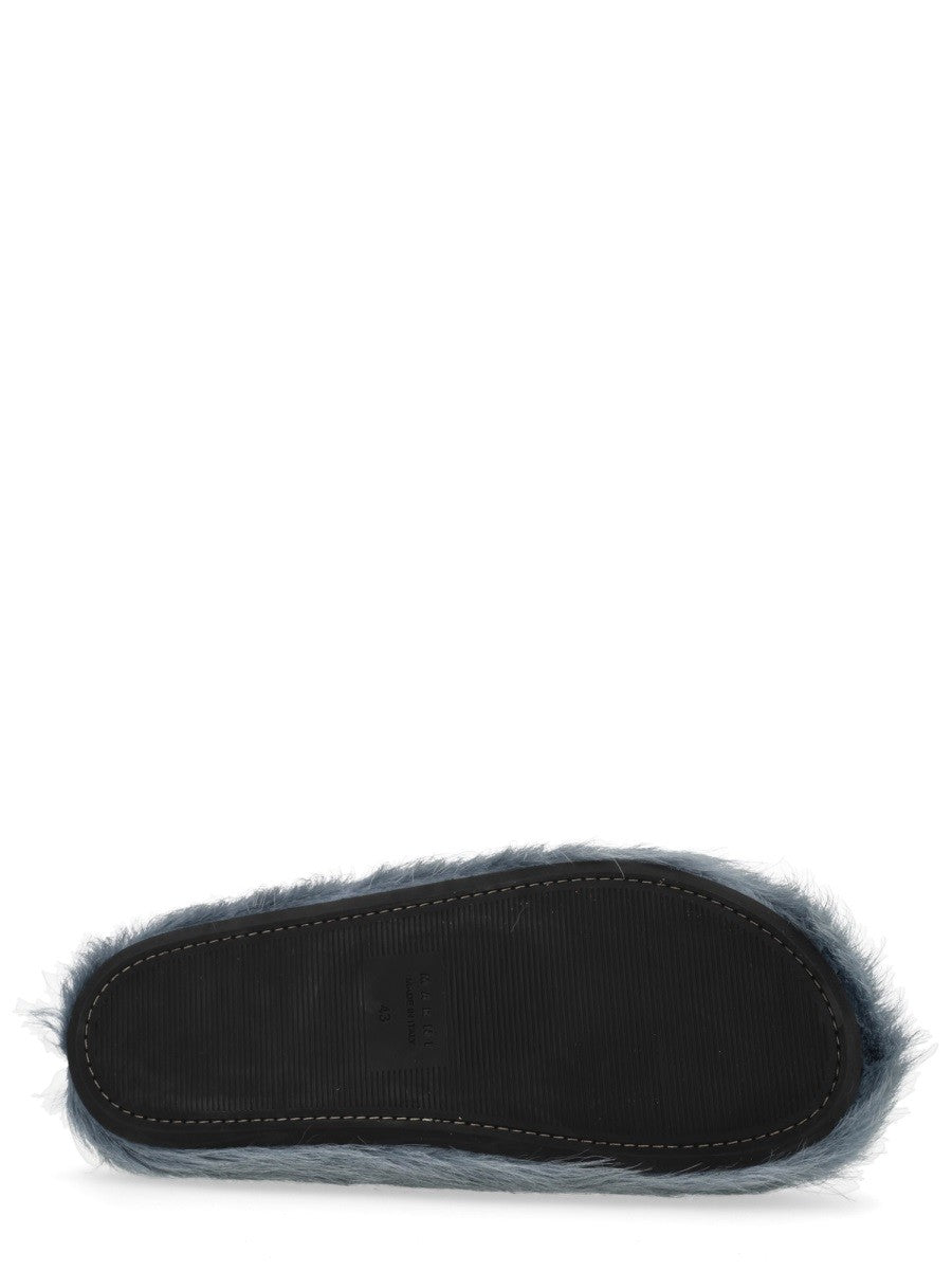 Marni Men's Sabot Fussbet Blue