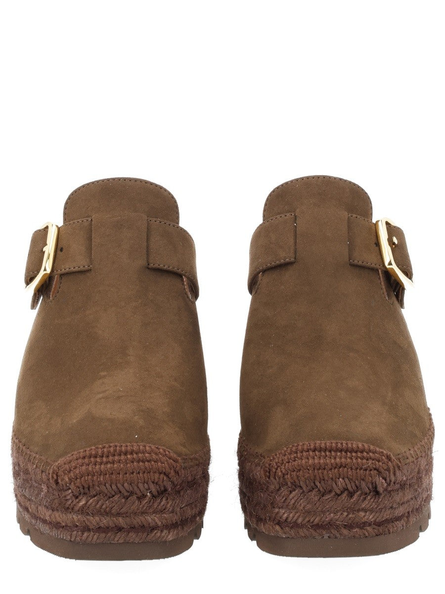 Stella McCartney Women's Sabot Gaia Brown, view 2