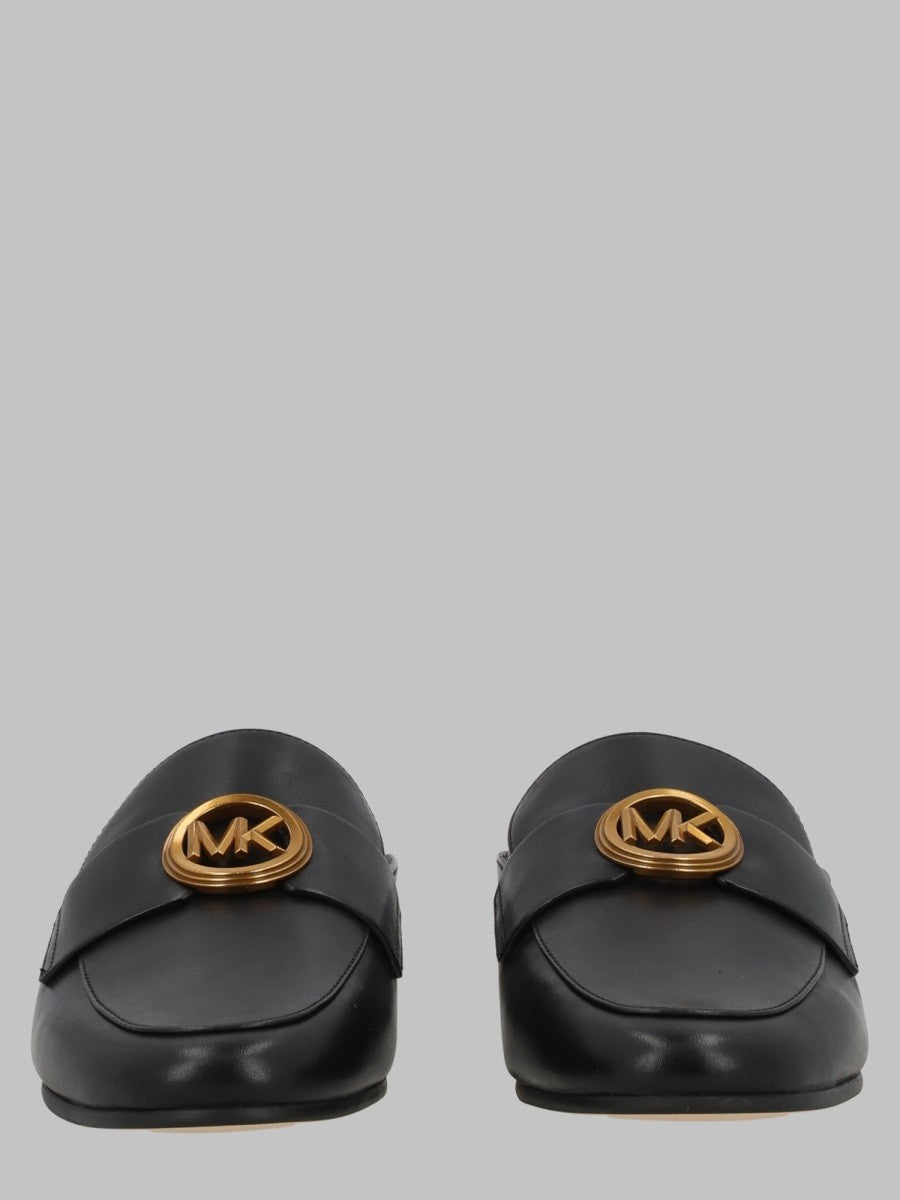 Michael Kors Women's Sabot Mckenzie in Pelle Black