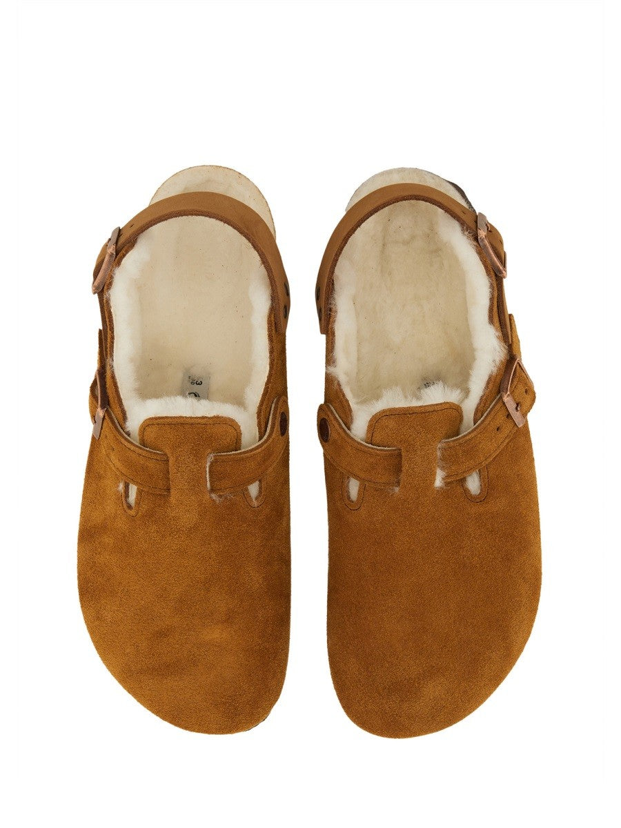 Birkenstock Men's Sabot Tokyo Beige, view 6