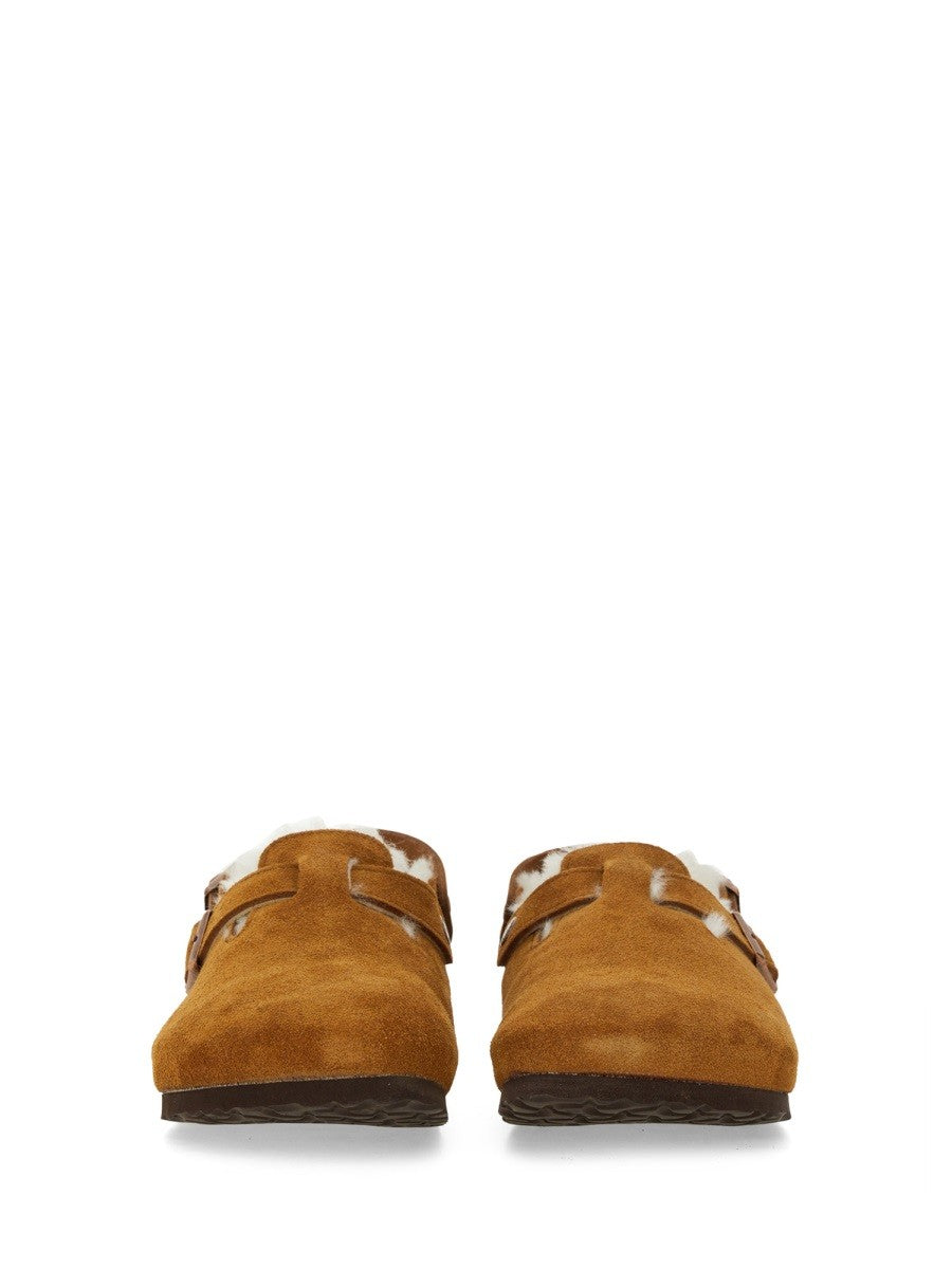 Birkenstock Men's Sabot Tokyo Beige, view 4