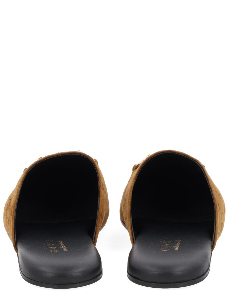 Gucci Women's Sabot Brown