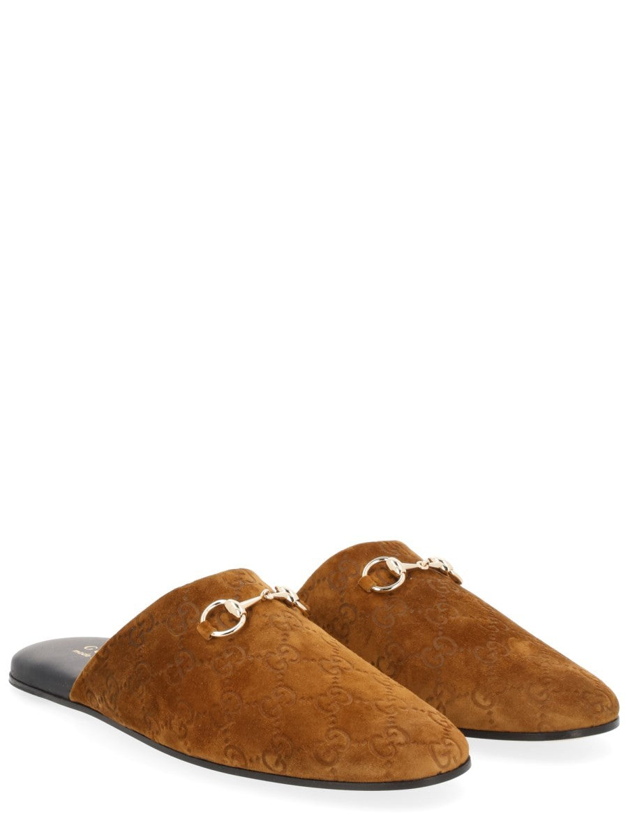 Gucci Women's Sabot Brown