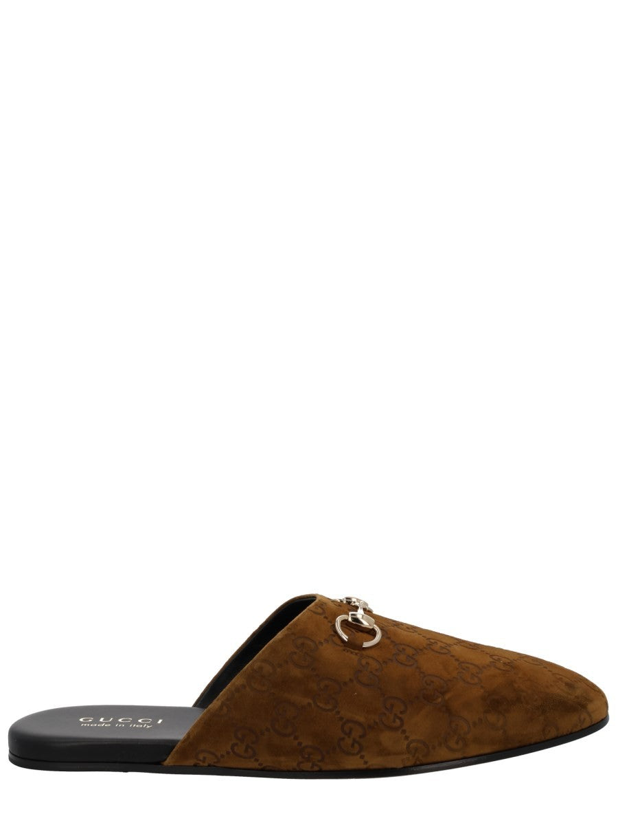 Gucci Men's Sabot Brown