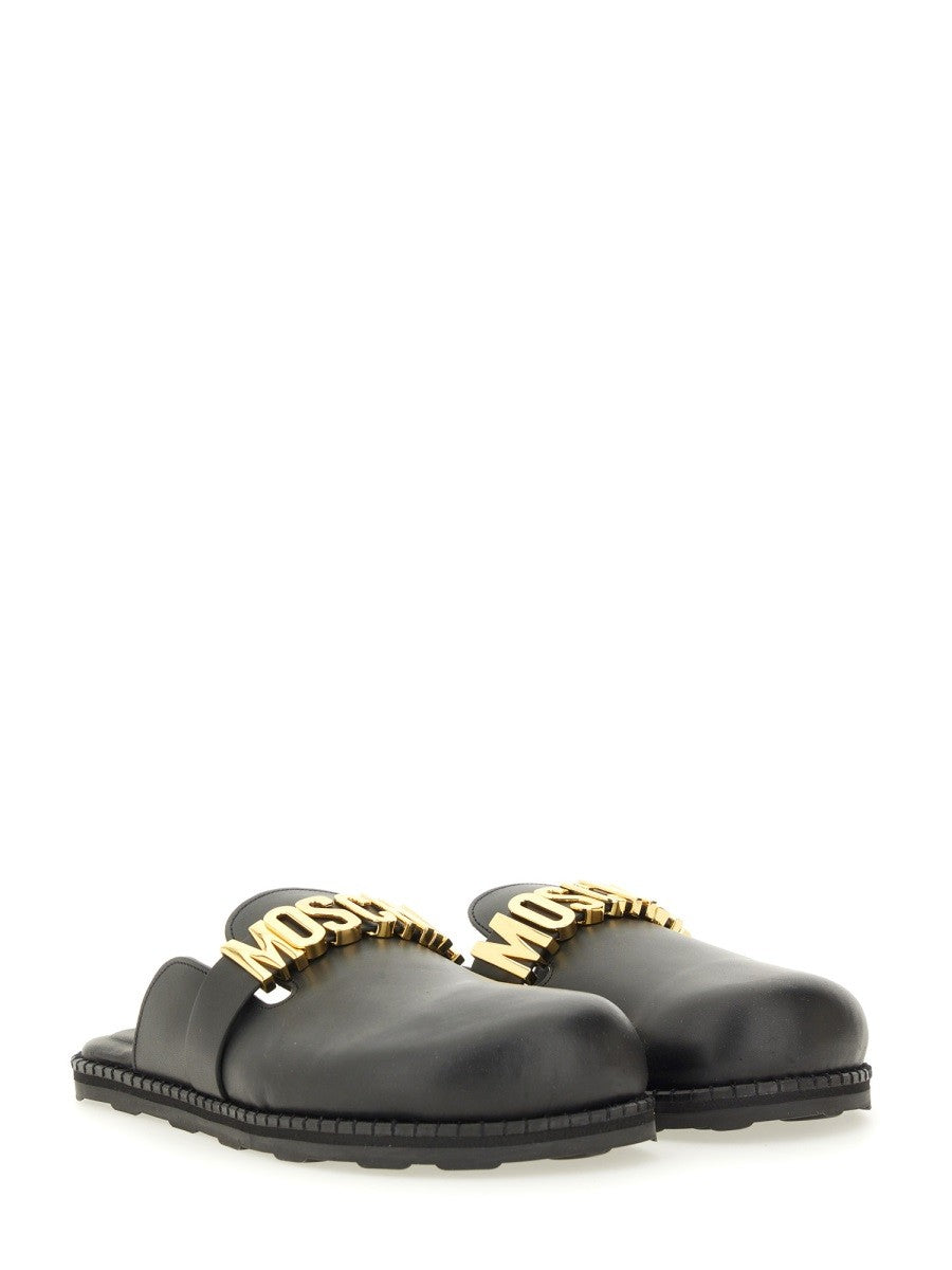 Moschino Women's Sabot Black