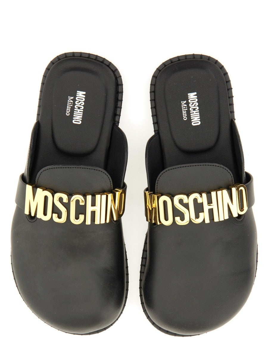 Moschino Women's Sabot Black