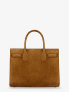 Saint Laurent Women's Sac De Jour Baby Suede Handbag Orange, view 2