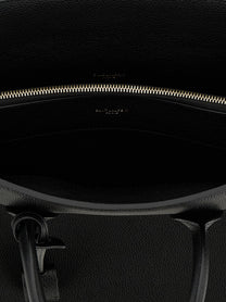 Saint Laurent Men's Sac De Jour Large Leather Shoulder Bag Black