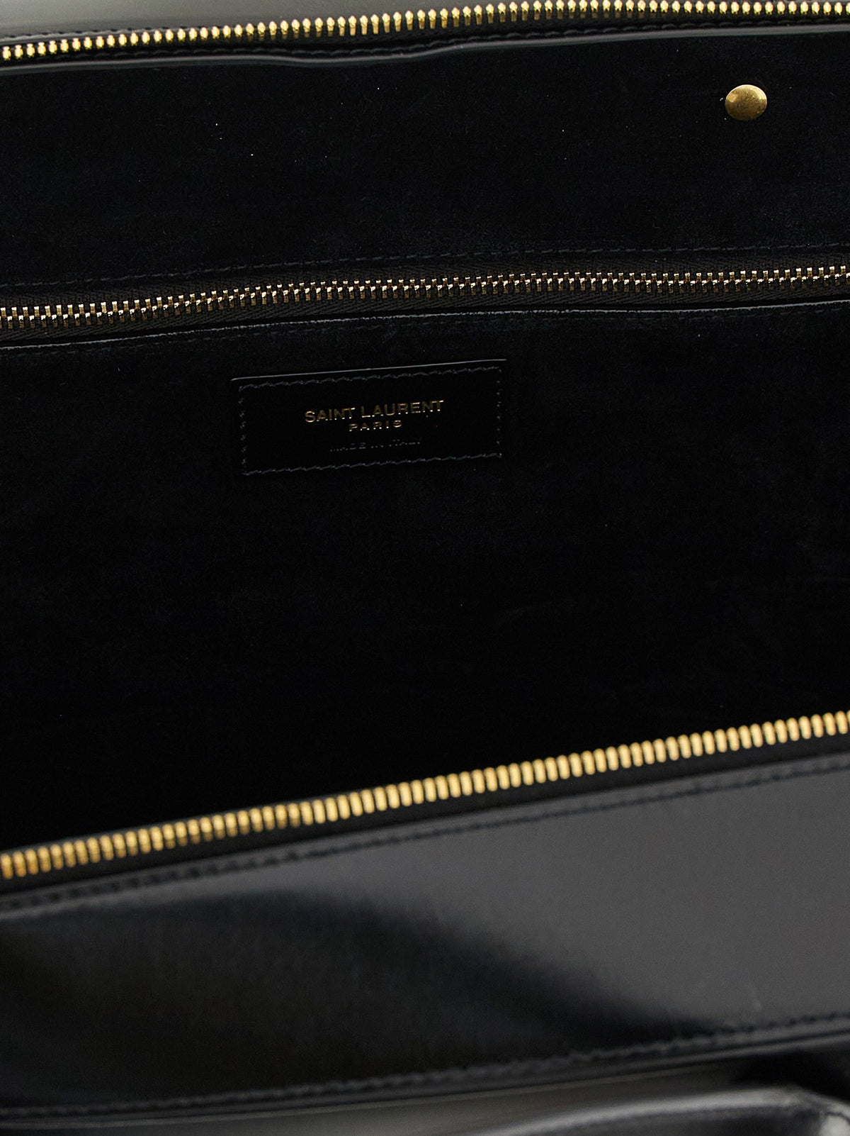 Saint Laurent Sac De Jour in Box Shoulder Bag Black, view 4