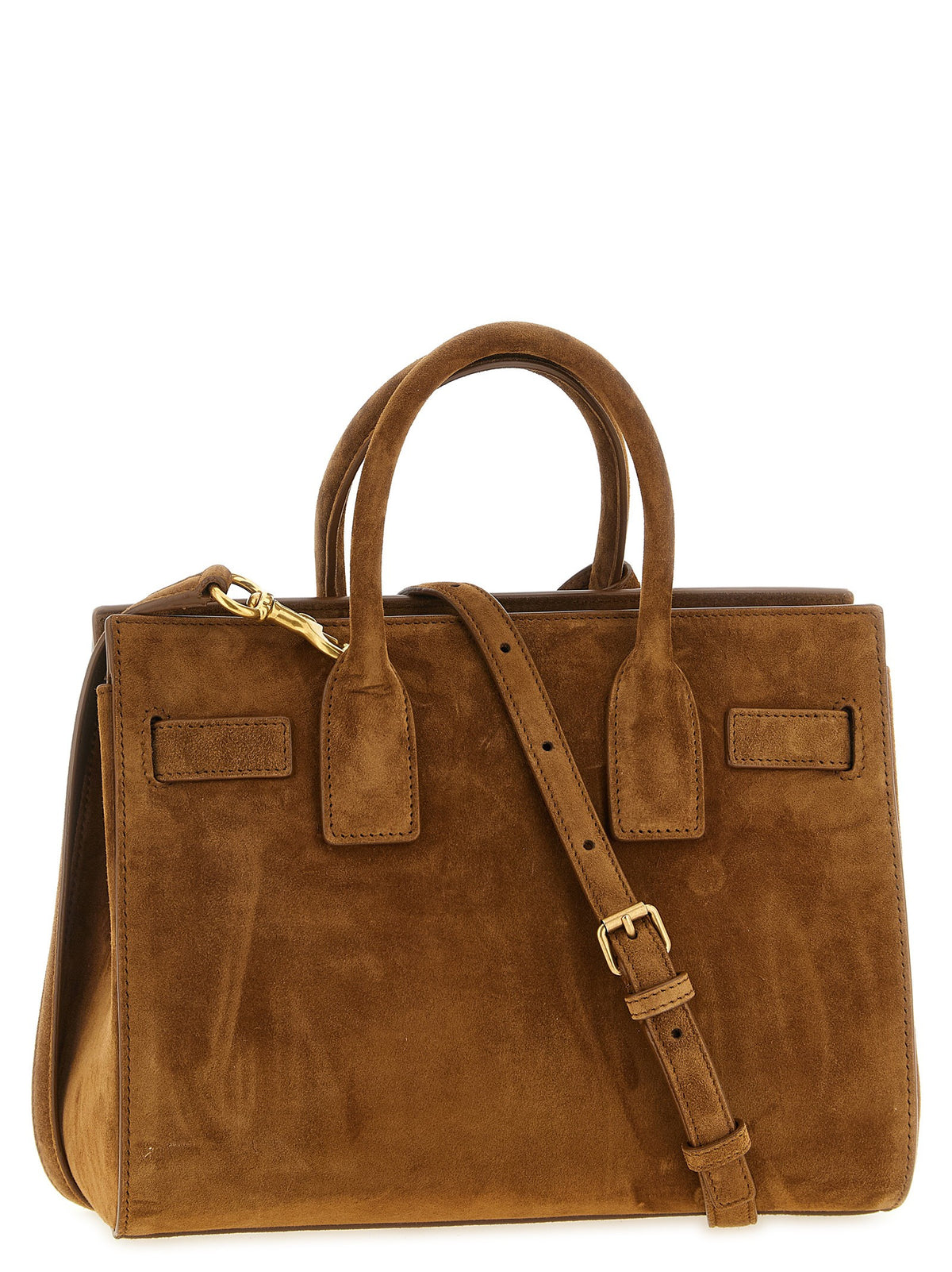 Saint Laurent Sac De Jour Small Handbag Brown, view 3